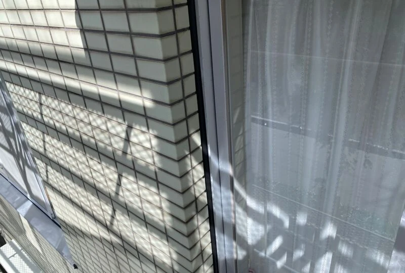 画像1462：【サッシ廻りシール打ち替え工事】 平塚市｜某マンション